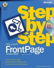Microsoft  FrontPage  Version 2002 Step by Step Cpg Step By Ste