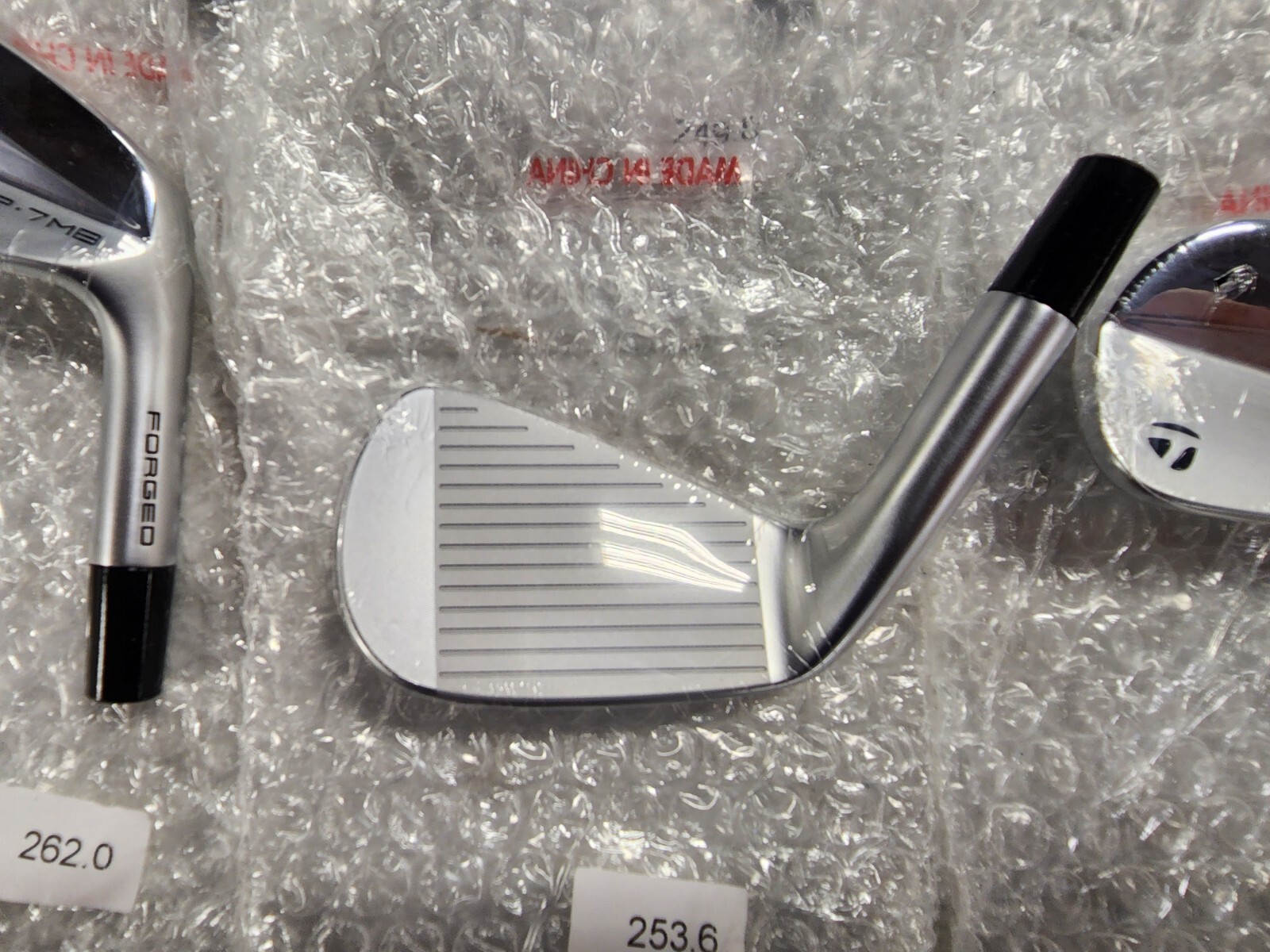 New Tour Issue TaylorMade P7MB P7 MB iron heads only 3PW head weights