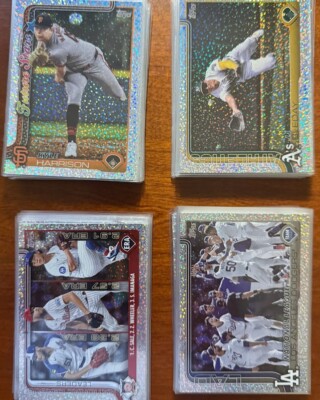 2025 Topps Series 1 Silver Confetti Foil *YOU PICK! Complete Your Set #176-350