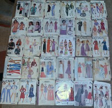 1950's 90's McCalls Sewing Patterns Womens 31- 31 1/2" Bust size 8 You Choose