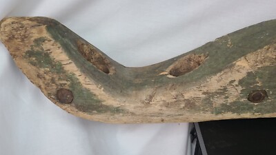 Analogik – Soens Folk 10インチ x 2 Antique Primitive Wooden Double Oxen Yoke 47 Inches / Farm