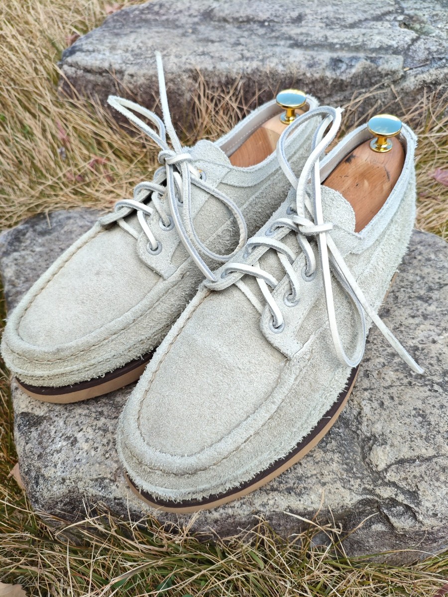 Russell Moccasin Fishing Oxford US 9 E Suede Off-White | eBay Russell Moccasin Fishing Oxford US 9 E Suede Off-White | eBay