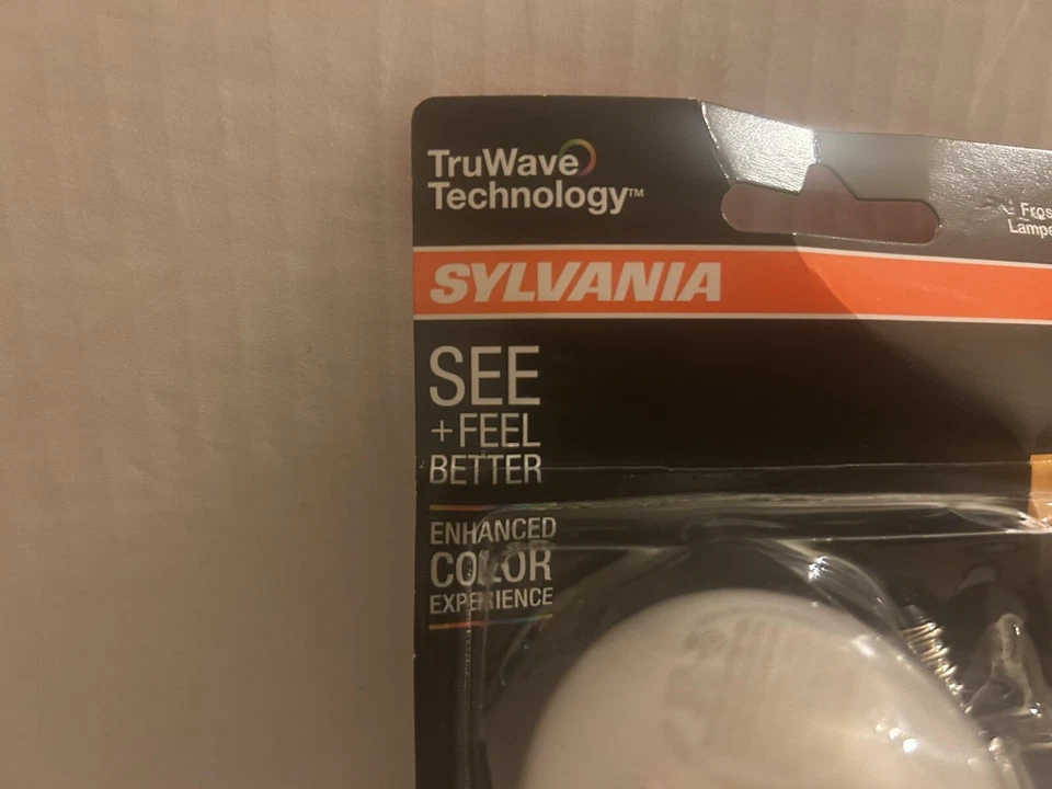 (2) SYLVANIA: 2 G16.5 Frosted Bulbs 40w Soft White LED - Image 3 of 4