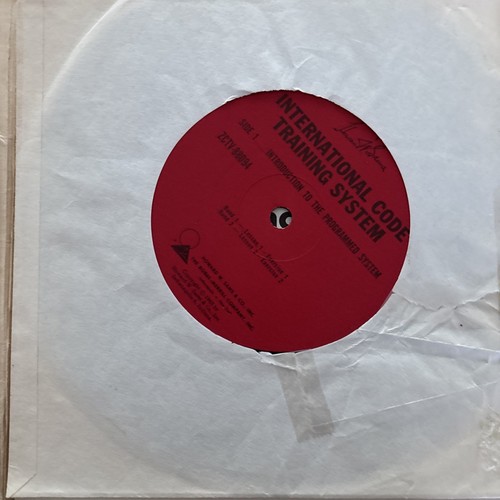 Howard Sams International Code Training System (3 LP 7", 1963) w Book, Tested EX - Zdjęcie 2 z 5