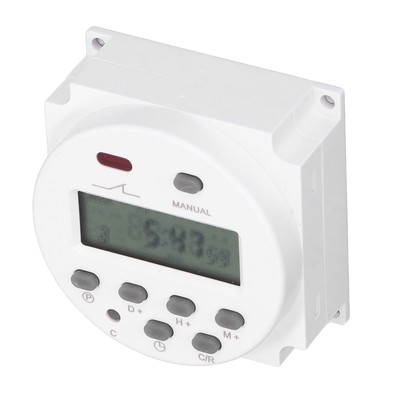 Timer Er LCD-Digital-Zeitsteuerungsrelaisschalter 16 Ein 16 Aus Cn101A DC12V