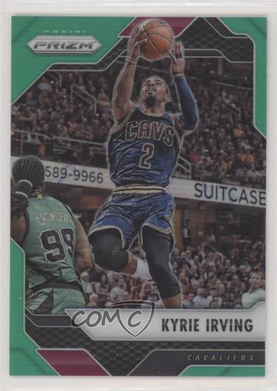 2016-17 Panini Prizm Green Prizm Kyrie Irving #32 1u6