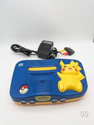 Nintendo 64 Pokemon Pikachu Edition Blau Spielekonsole NUS-101