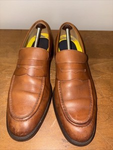 Cole Haan Penny Loafers Mens Hawthorne Brown Leather Moc Toe Cushioned Sz 10.5m COLE HAAN Mens Loafer 10.5M Henderson Camp Moc II Soft Brown  main image 3