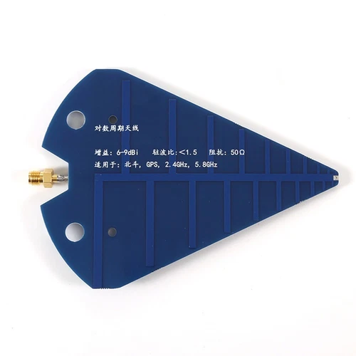 Breadboard Friendly HT5 Log Periodic Test Antenna with High Performance