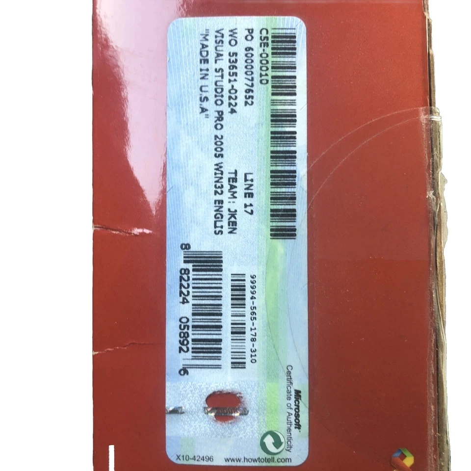 Microsoft Visual Studio 2005 Professional Edition - Image 2 of 4