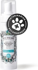 Pet Dry Shampoo No Rinse Foam Deodorizing Plant Based Dog Cat Odor