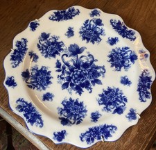 ONE Antique Flow Blue Floral Pattern 12.75Charger