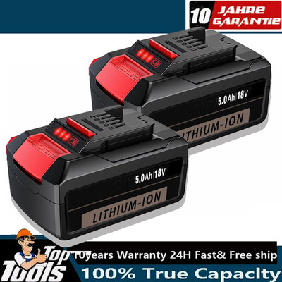 2x 5,0Ah Für Einhell PXC Power X-Change 4511489 Werkzeug-Akku 18V Lithium-Ionen