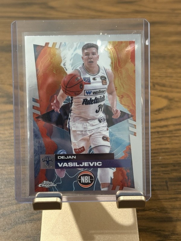 Topps Chrome NBL 2024-25 Dejan Vasiljevic #1 Adelaide 36ers Base Set