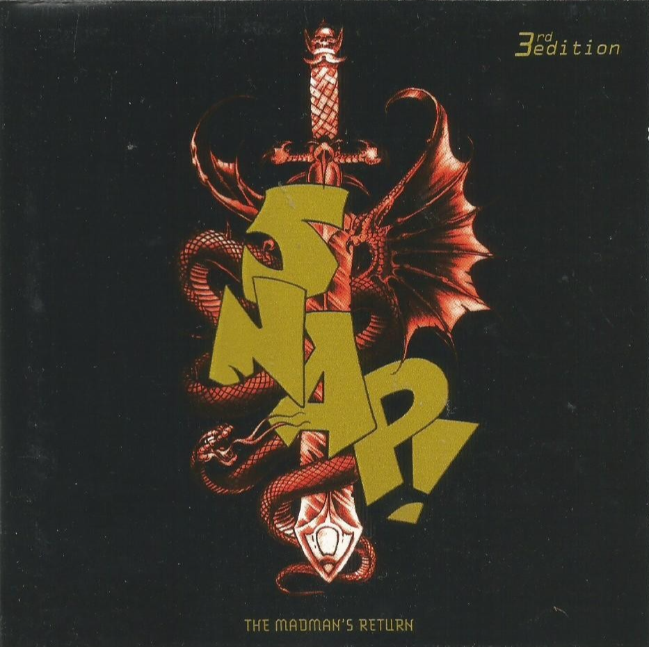 Snap! - The Madman's Return 3rd Edition CD album with bonus tracks 1992 Logic