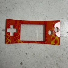 Nintendo Game Boy Micro Fiery Red Yellow Faceplate Console Shell Cover