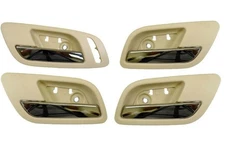 Interior Door Handle Chrome Beige LH RH fits 2007 to 2014 Cadillac Escalade