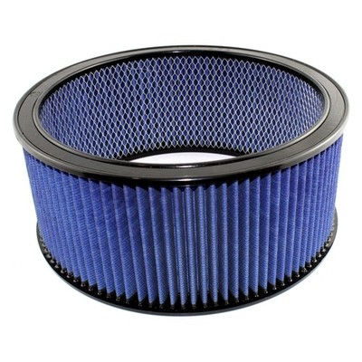 aFe POWER Magnum FLOW Round Air Filter w/Pro 5R Oiled Media - 14''x6'' w/Expand...