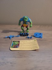 VTG TMNT Genghis Frog Ninja Turtle Playmates 1989 Figure Complete Accessories