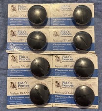 LOT OF 8 6V FIDO’s FENCES RFA-67 PETSAFE REPLACEMENT BATTERIES 