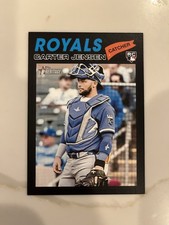 2026 Topps Heritage Baseball Carter Jensen Black Border /50 SSP RC Parallel #199