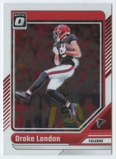 2024 DONRUSS OPTIC #10 DRAKE LONDON ATLANTA FALCONS FOOTBALL