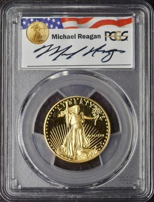 1989-P $25 American Gold Eagle - PCGS PR70DCAM Reagan Legacy