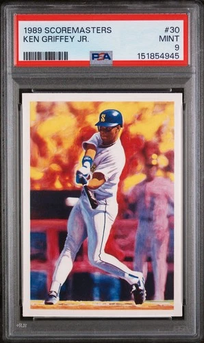 1989 Scoremasters #30 Ken Griffey Jr PSA 9 Mint (RC) Seattle Mariners