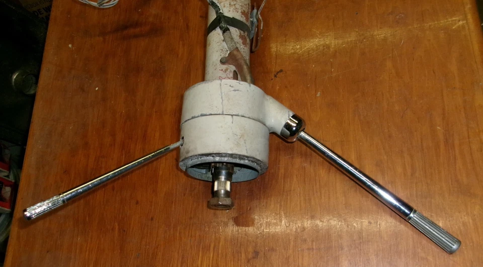 1963 Cadillac Steering Column Assembly Non-Tilt Original OEM Includes NSS - Image 2 of 4