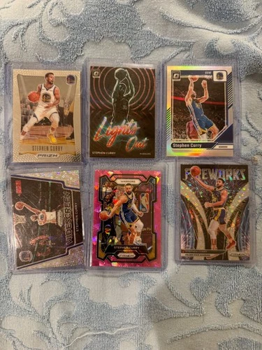 Huge Lot Of basketball Sports cards Stephen Curry Silver Prizm $$$$$$$$$$$$$$$$$