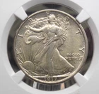 1917 "D" Walking Liberty *OBVERSE* Half Dollar 50c PCGS MS60 #014 Unc ECC&C, Inc