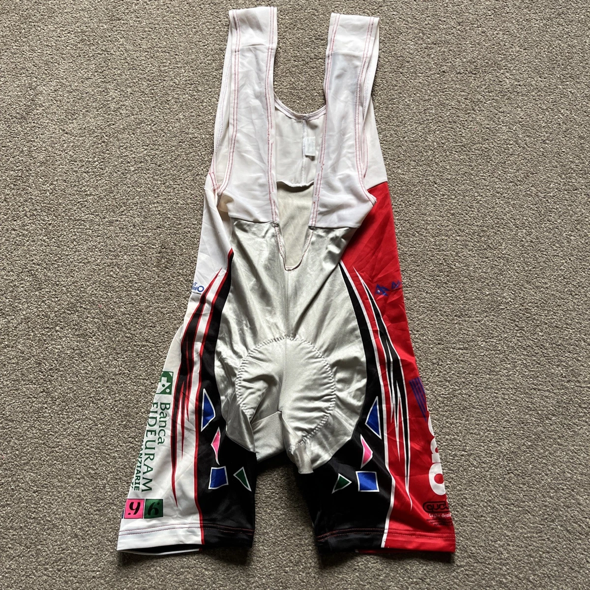 Cuissard Vintage Lampre – Cyclisme, Taille 2XL, Lot Maillot + Cuissard