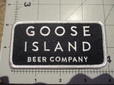 GOOSE ISLAND BREWING Illinois bourbon county r PATCH sew on craft beer brewery Z