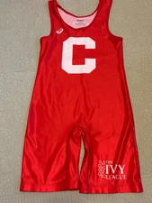 Cornell University Wrestling Team Singlet Ivy League x Asics Men's  Large NWOT