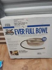 LITTLE GIANT Automatic Pet Waterer - Pet Lodge - Steel Ever Full Pet Bowl, 13...