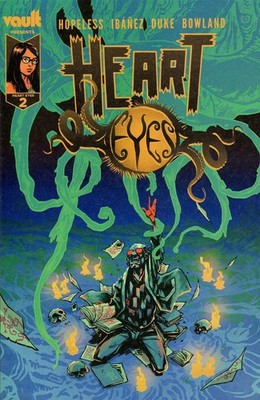 Heart Eyes #2 cover B Dialynas Vault Comics monster apocalypse horror Hopeless
