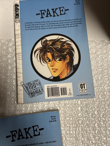 5 FAKE Manga Series Lot English Version Volumes 1,3,4,6,7 Tokyopop Sanami Matoh - Picture 13 of 18