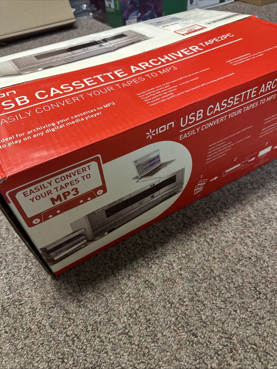 ION TAPE2PC USB Cassette Deck for sale online | eBay
