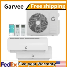 20000 BTU Dual Zone Mini Split AC/Heating Ductless Split Air Conditioner R454B