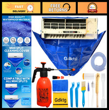 Waterproof Mini Split AC Cleaning Kit with 2L Sprayer - HVAC Maintenance Tool