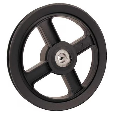 Fenner Drives Afd74100 1 In Fixed Bore 1 Groove Standard V-Belt Pulley 7.25 In