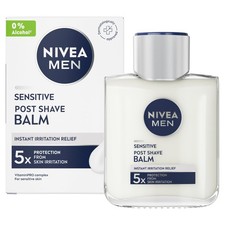 Sensitive post shave balm 100ml x1 soothing aftershave lotion for irritation