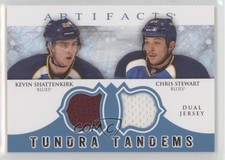 2012-13 Upper Deck Artifacts Blue Kevin Shattenkirk Chris Stewart #TT-KC 0t9e