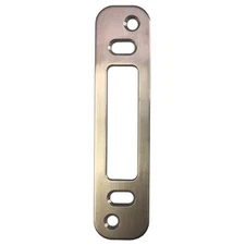 Tru-Lock Deadbolt / Multipoint Lock Strike Plate Stainless Steel Part 40123