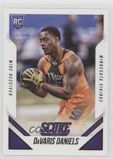 2015 Score Rookie Davaris Daniels #431 6f2