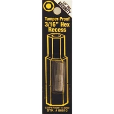 Best Way Tools 3/16" Hex Security Bit