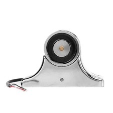 Electromagnetic Door Holder Zinc Alloy Silver 55kg Suction Fire Door Floor