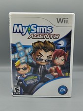 MySims Agents Nintendo Wii EA 2009 Video Game CIB Complete Mystery Adventure