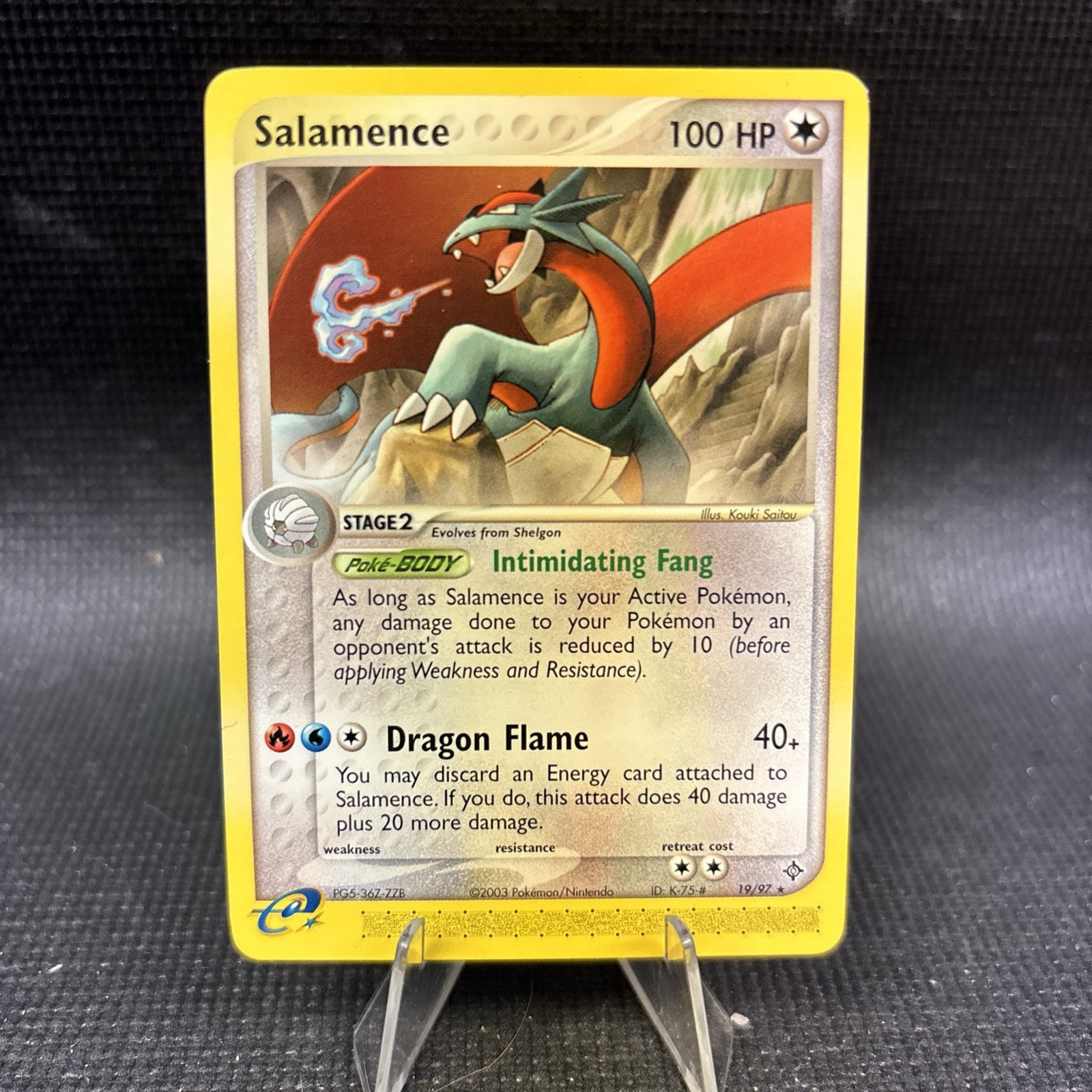 Salamence - 19/97 - EX Dragon - Pokemon TCG - NM - Rare