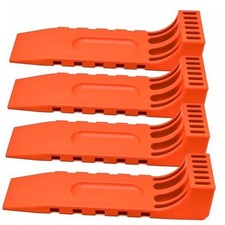 4 Pack Interlocking Tire Skate for Tow Truck, Rollback Wrecker Truck Neon